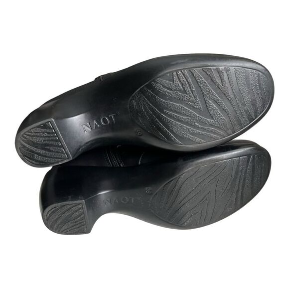 NAOT Allure Boots. Black. Tall. Sz: 39 Excellent Condition. - Picture 6 of 7